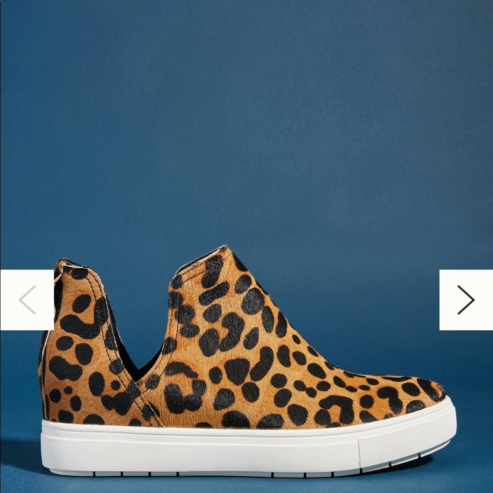 Leopard platform sneakers brand new in box